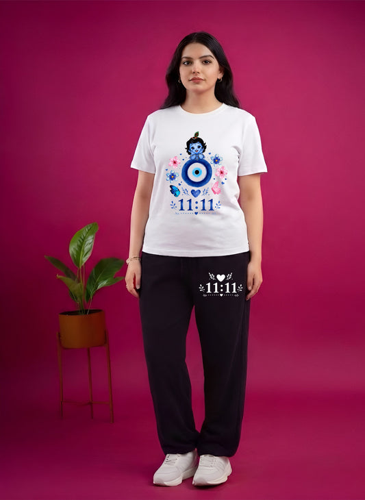 White Evil 11:11 Cordset