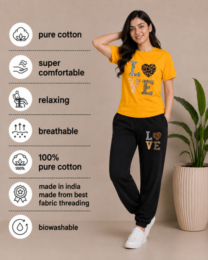 Yellow Love Cordset