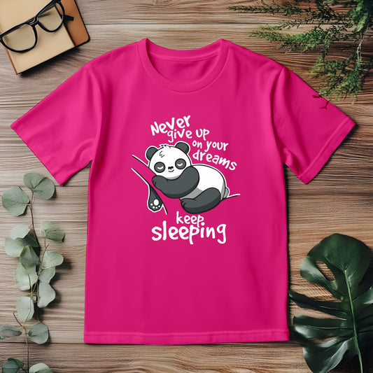Hotpink Sleeping Panda