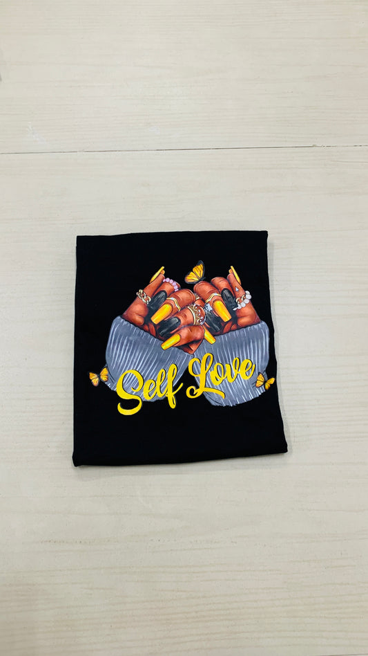 Sale Black New Self love (M,Xl)