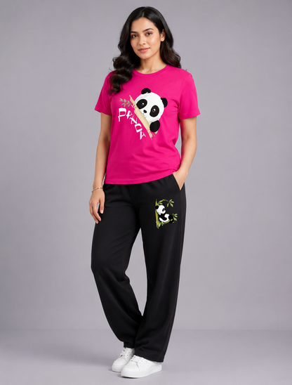 Hot Pink Panda Cordset