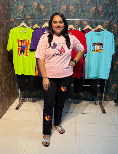 Pink forever Positive Cordset