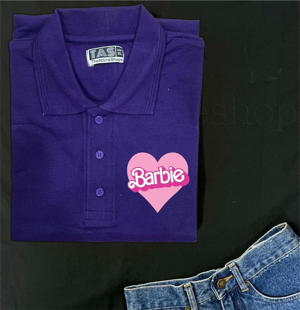 Polo Purple New Barbie (L,Xl)