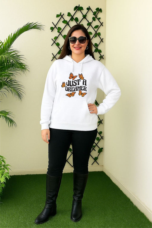 White Dreamer Hoodie