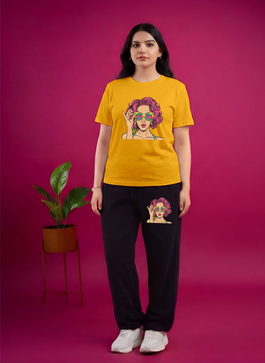Yellow Wow Girl Cordset (L)