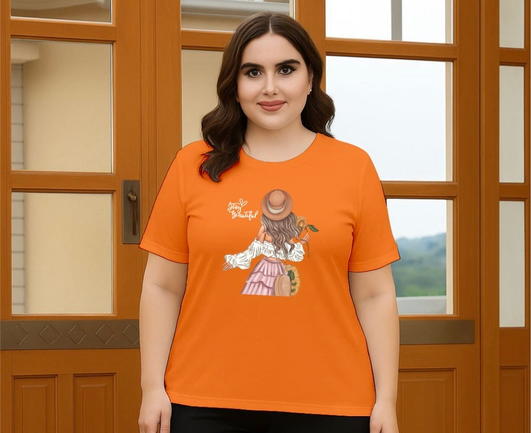 Sale Orange Stay Beautiful (S)