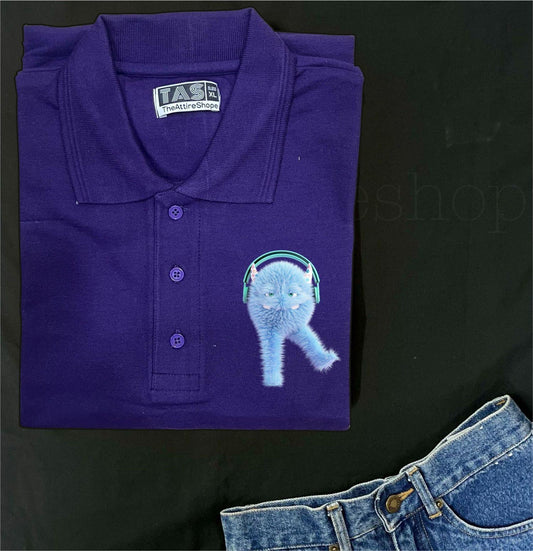 Polo Purple Doodle