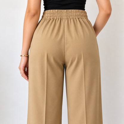 Khaki Beige Korean Pant
