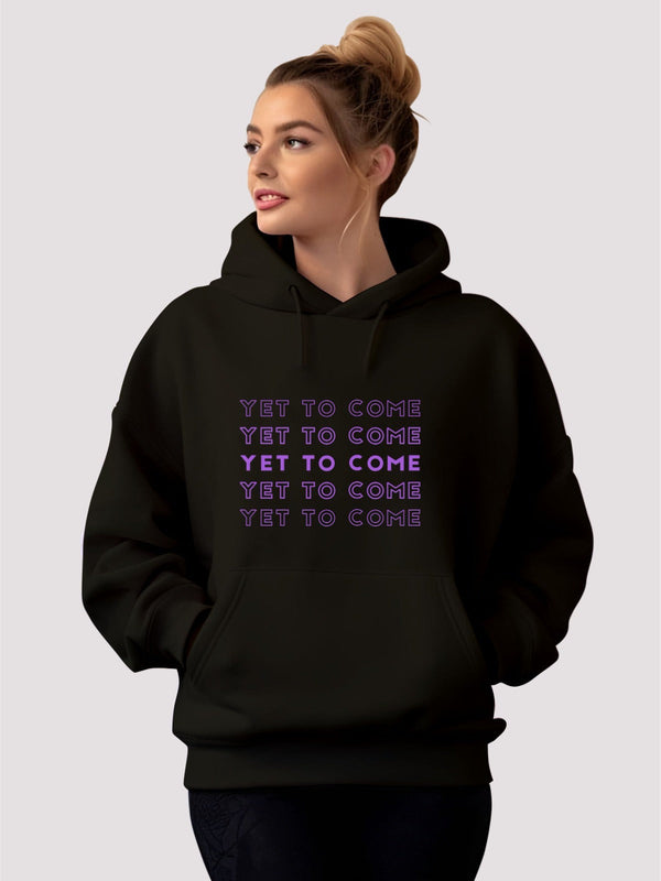 Black Yet To Come  Hoodie