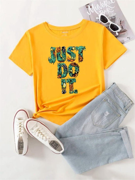 Sale Yellow Just Do It (S)