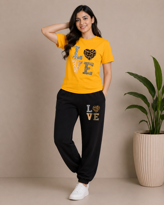 Yellow Love Cordset