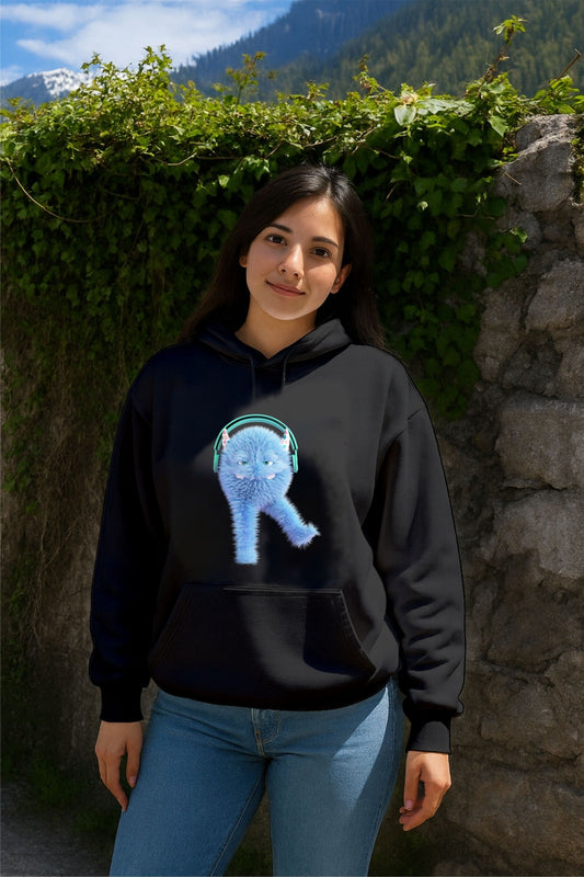 Sale Black Doodle Hoodie (M,2Xl,3Xl)