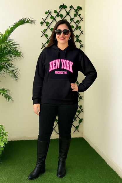 Black New York Hoodie
