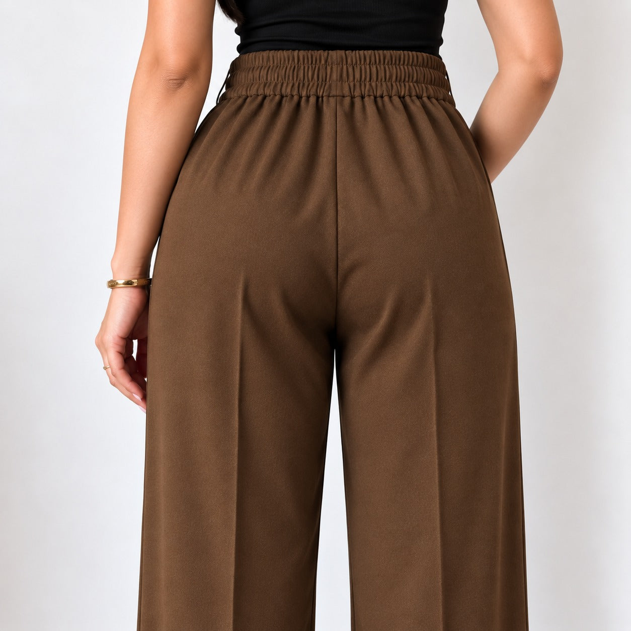 Brown Funky Korean Pant