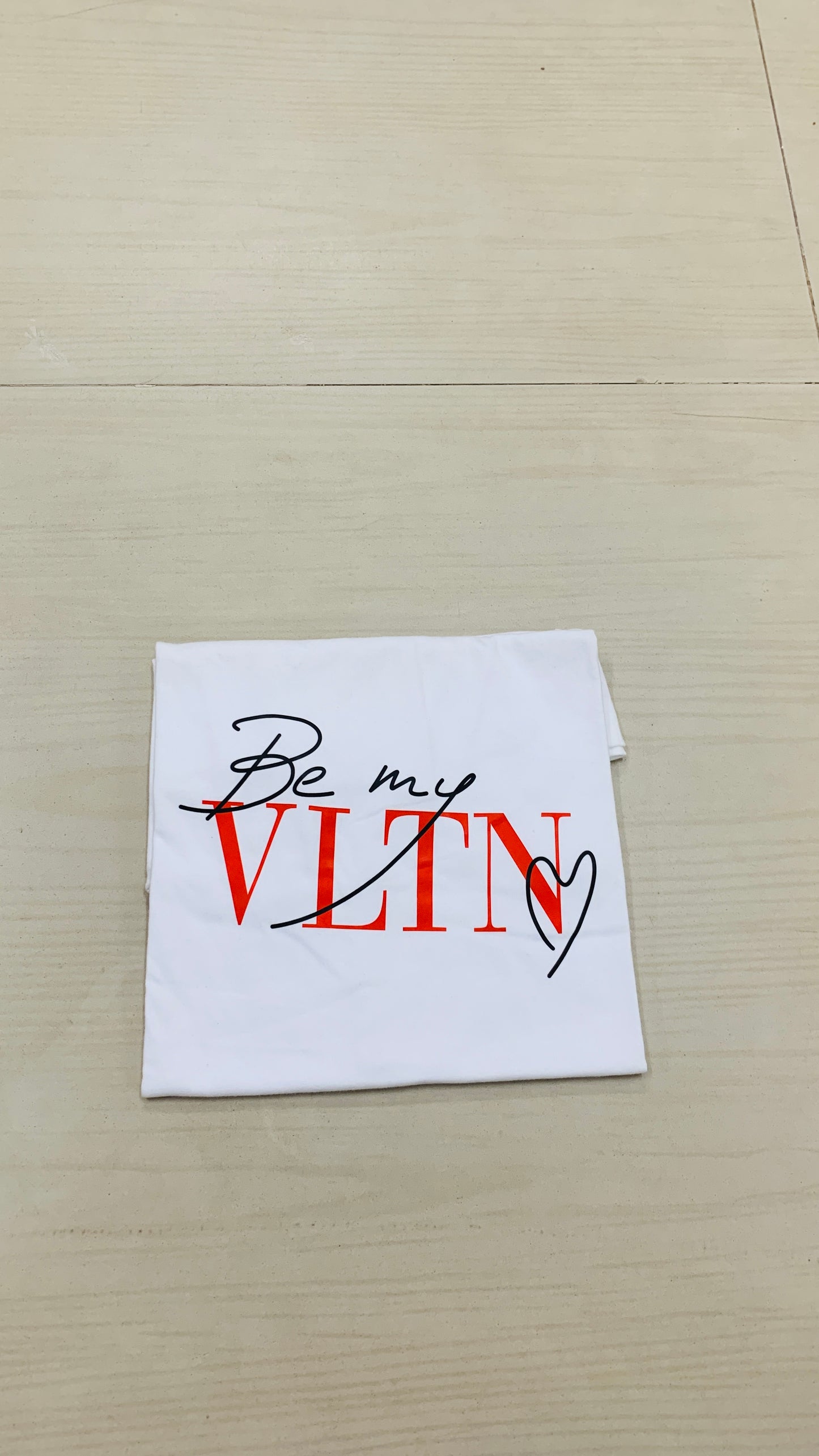 White Be my Valentin (Xl)