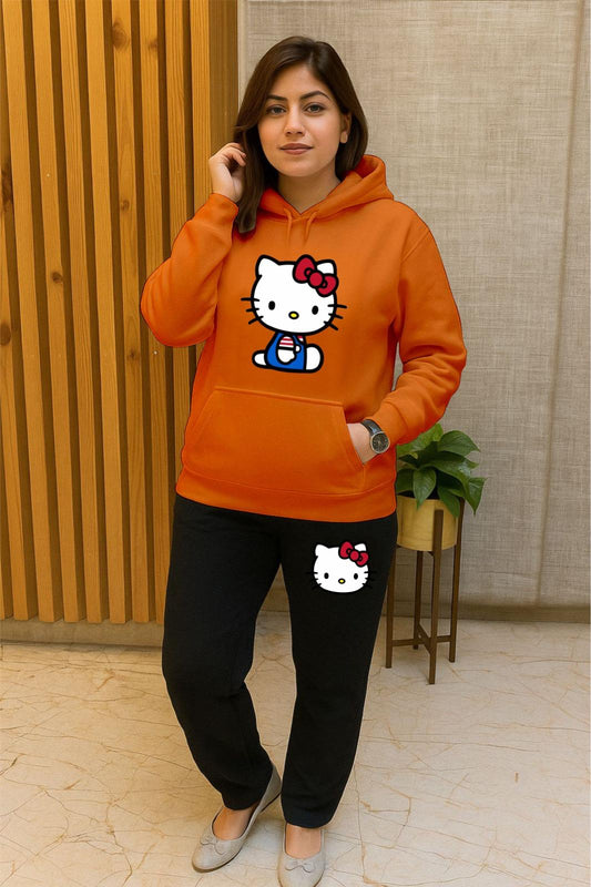 Orange Big Kitty Cordhoodset