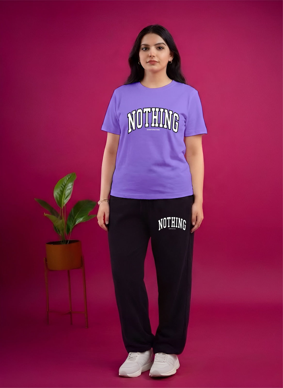 Lavender Nothing Cordset (L,2Xl)