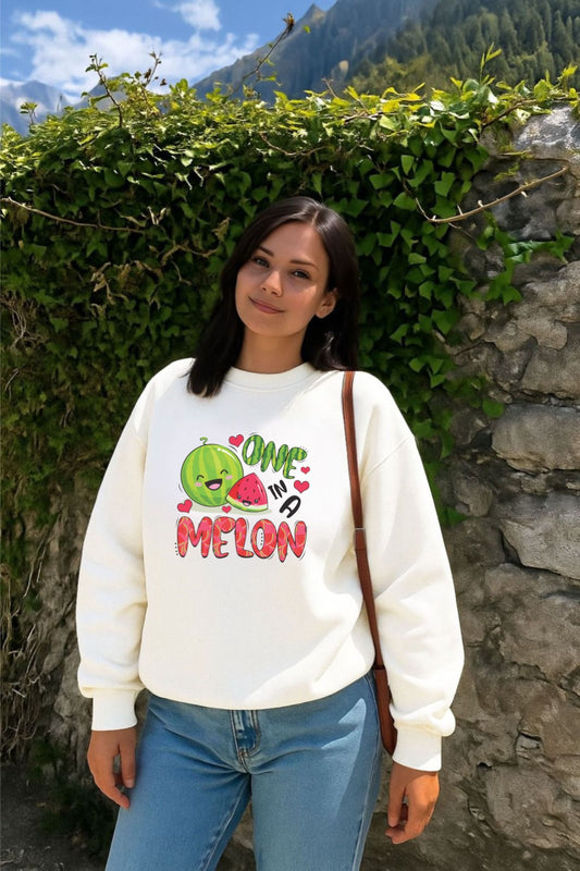 Off White Melon Sweatshirt