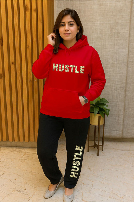 Red Hustle Cordhoodset
