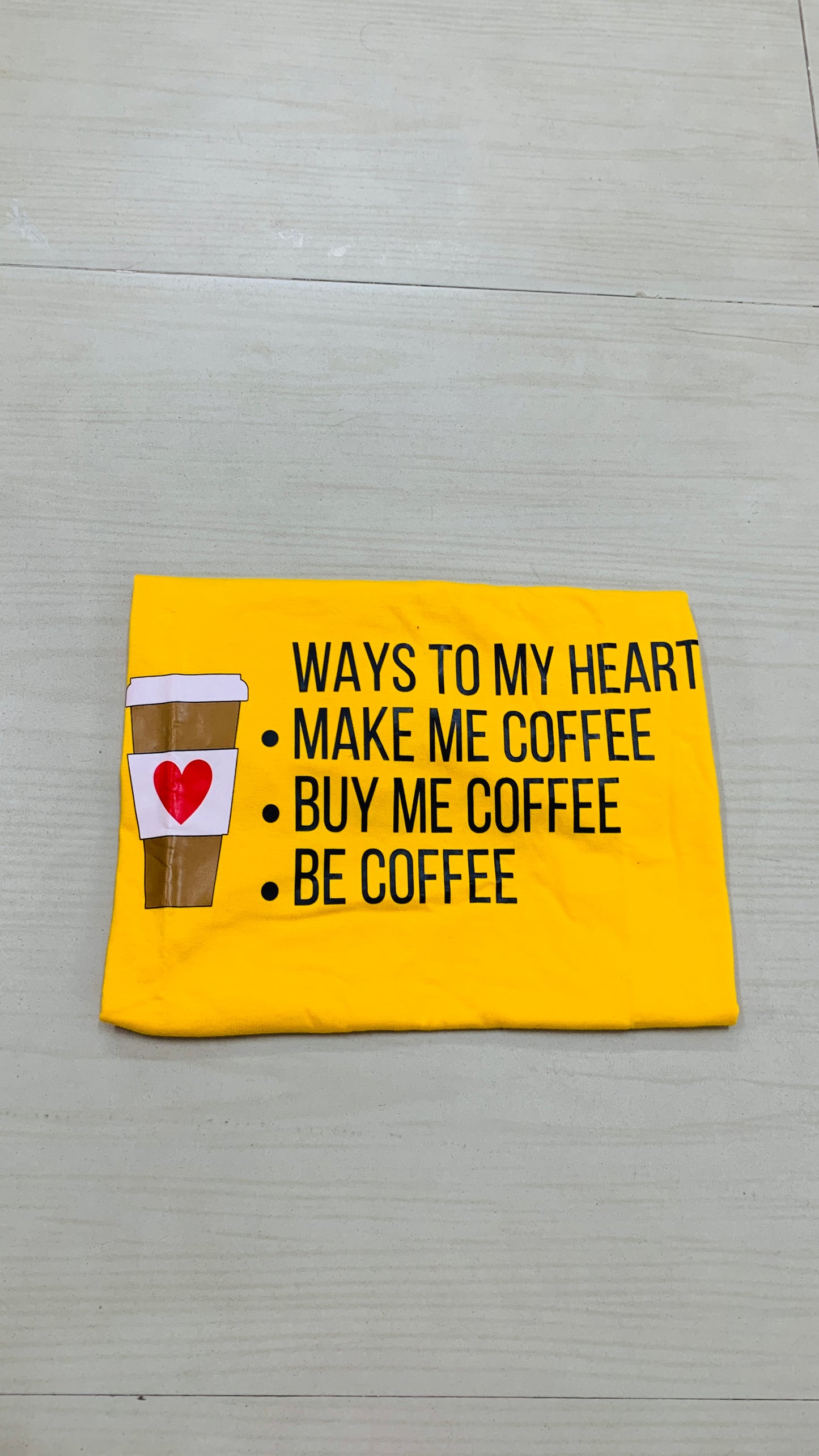 Sale Yellow Coffee Coffee (L)