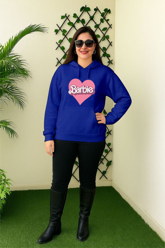 Blue New Barbie Hoodie