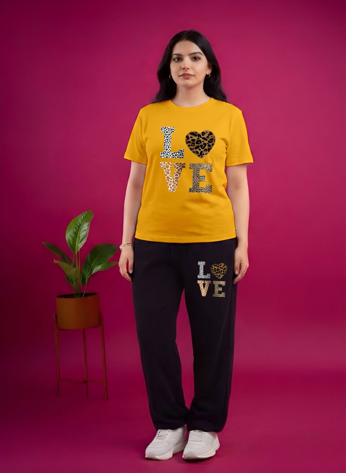 Yellow Love Cordset (L,Xl,3Xl)
