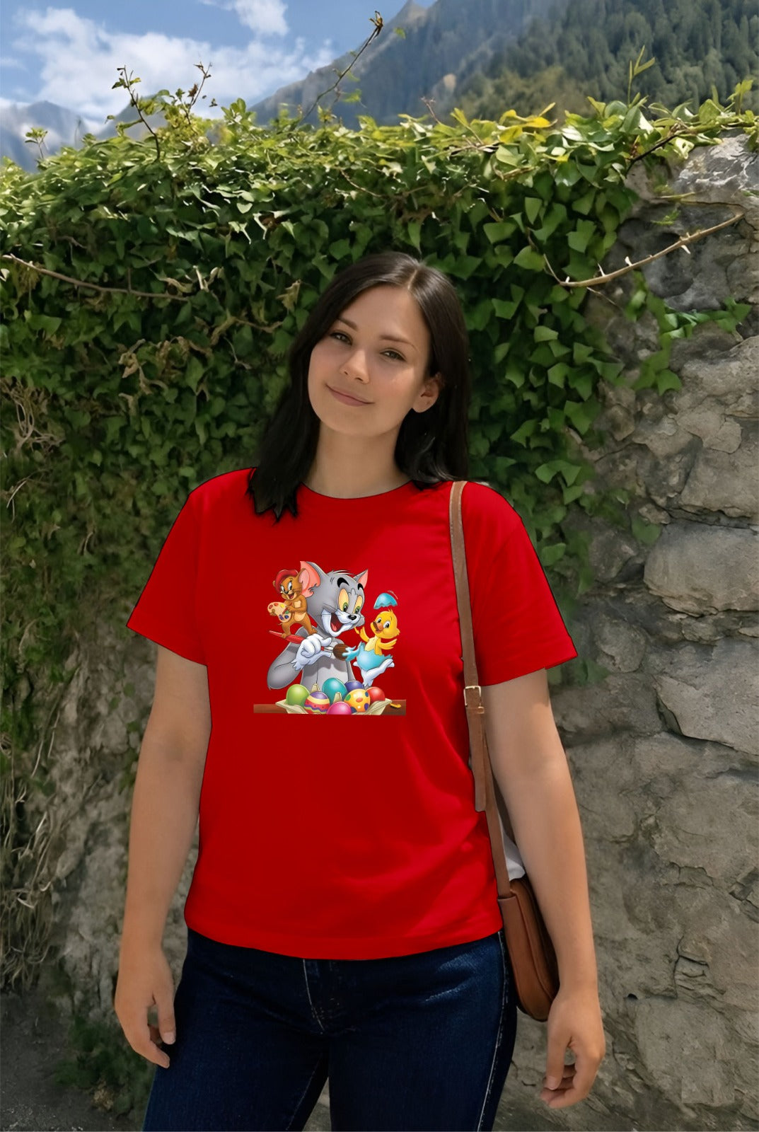 Red Naughty Tom Jerry  (L)
