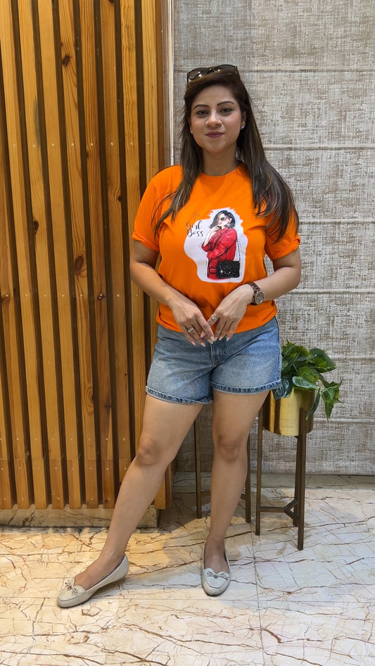 Orange New GirlBoss