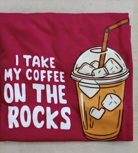 Hot Pink Coffee Rocks  (S)