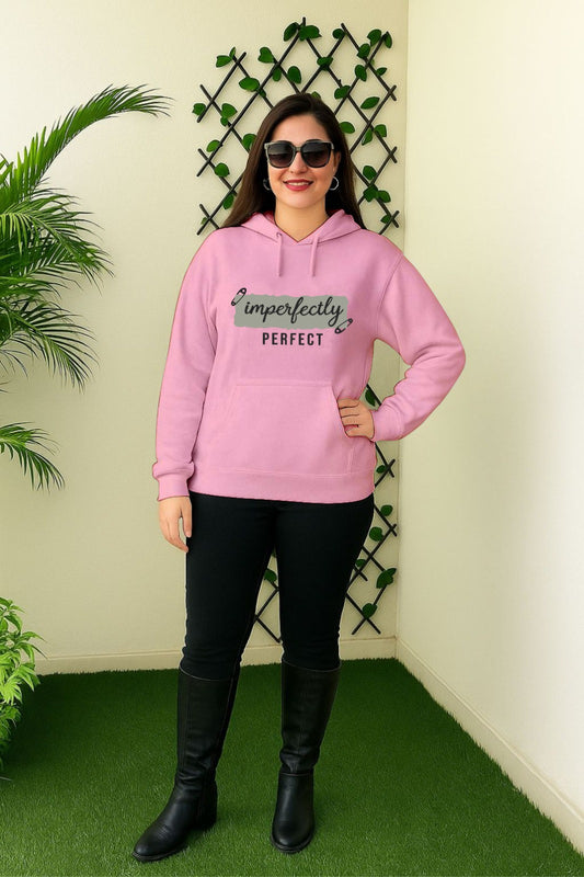 Pink Imperfectly Perfect Hoodie