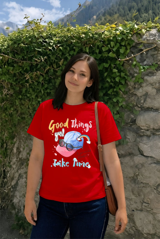 Red Good Thinks Take Time