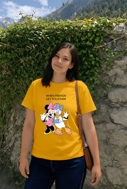 Yellow Disney Together