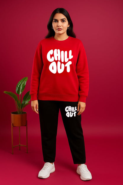 Red New Chill Out Cordset