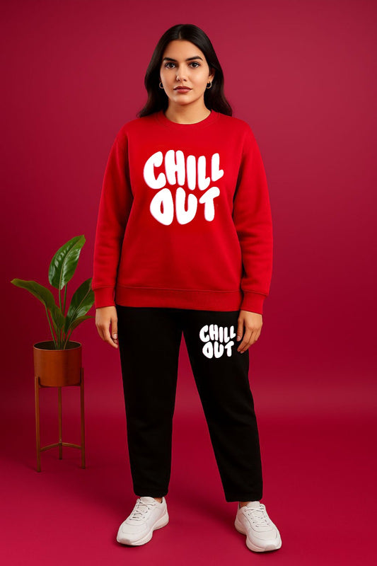 Red New Chill Out Cordset