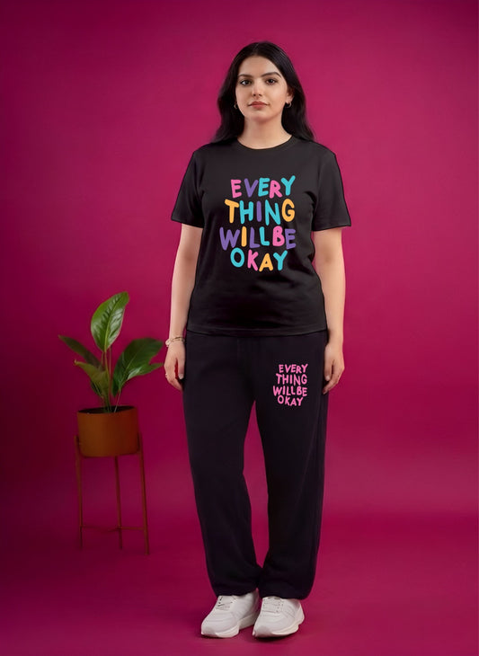 Black Everything Cordset