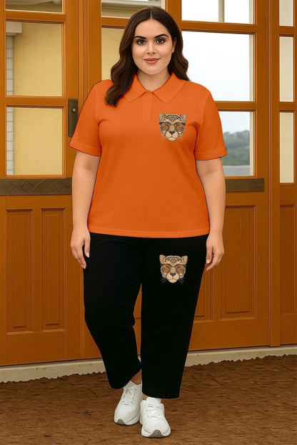 Polo Orange Tiger Cordset