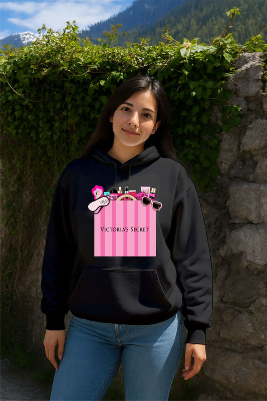 Black Victoria Hoodie