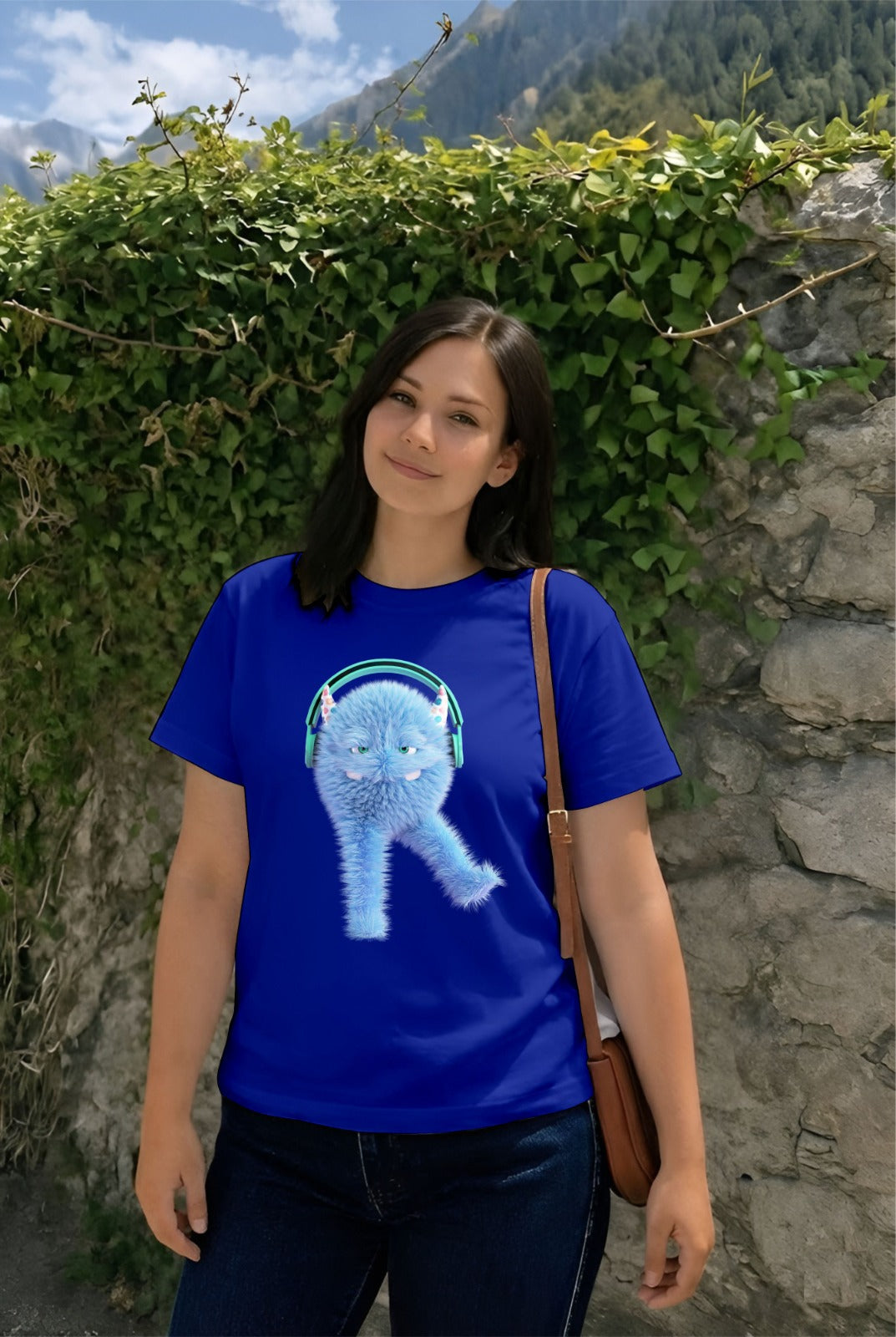 Blue Doodle (S,3Xl)