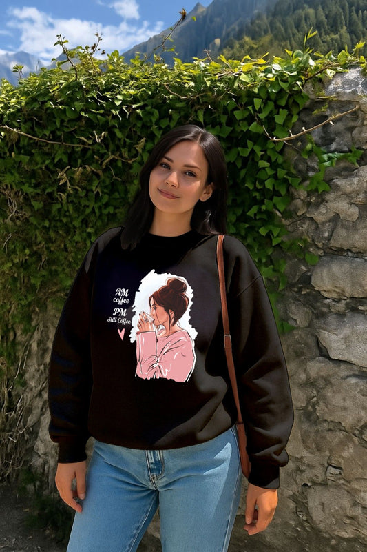 Black Am Pm Sweatshirt