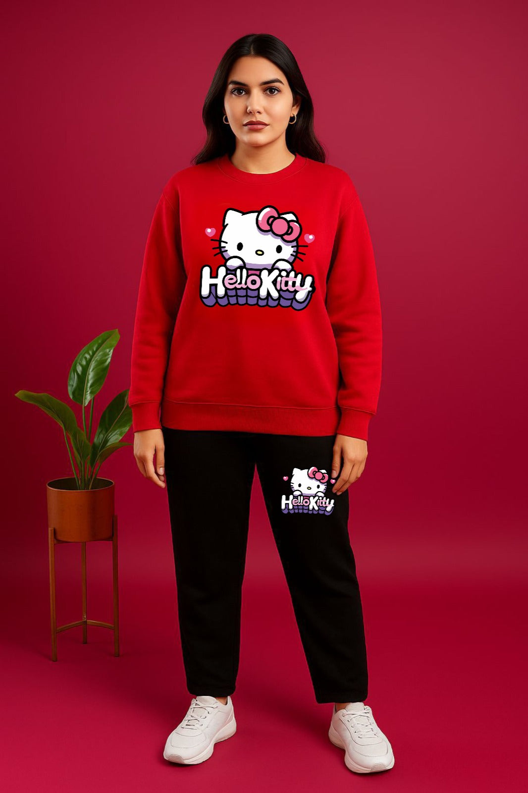 Sale Red New Hello Kitty Cordset (M)