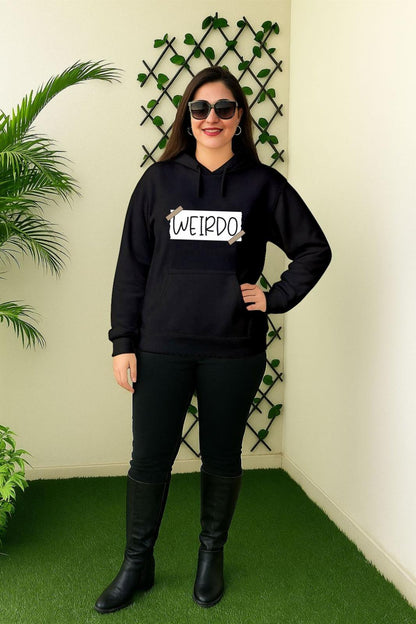 Black Weirdo Hoodie