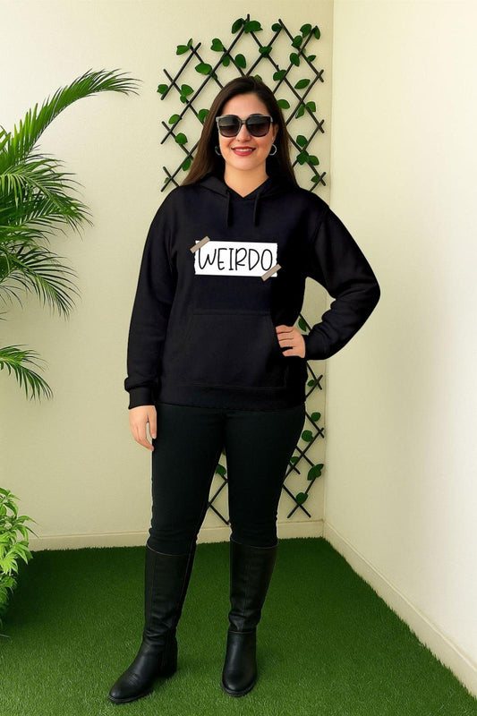 Black Weirdo Hoodie