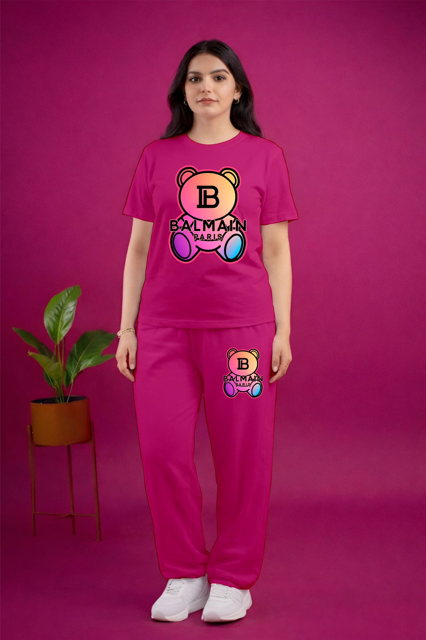 Hot Pink Code K Cordset (S,M,Xl,4Xl)