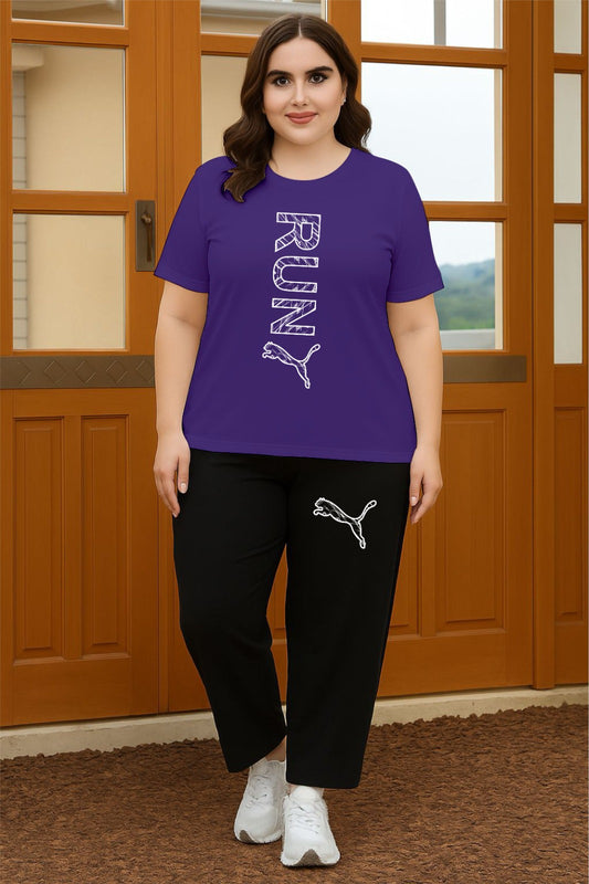Sale Purple Run Cordset (S,L,xxl,xxxl)