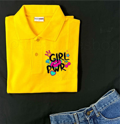 Polo Yellow GirlPower