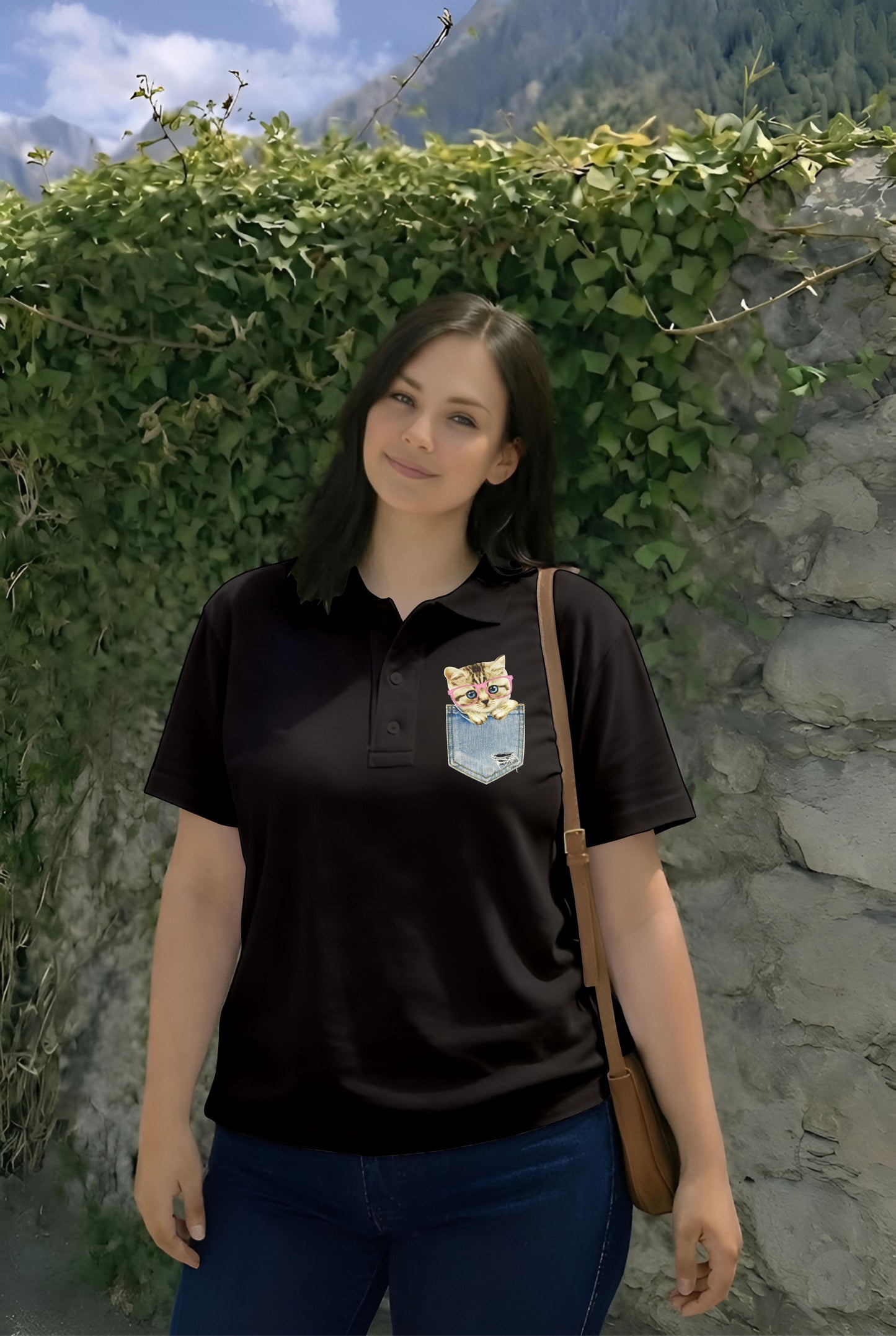 Polo Black Pocket Kitty   (2Xl)