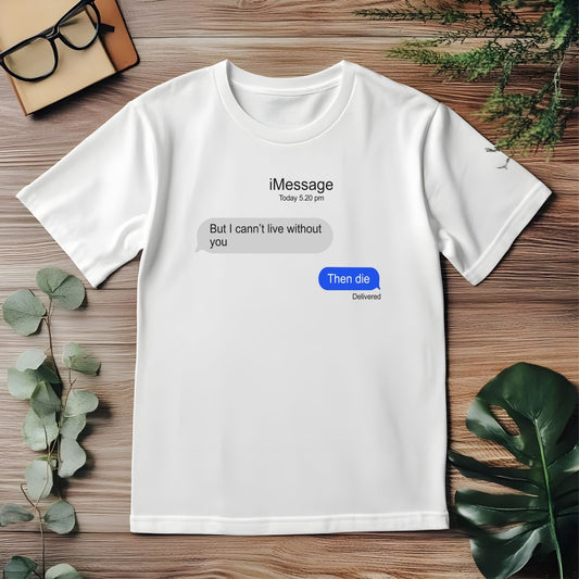 White iMessage