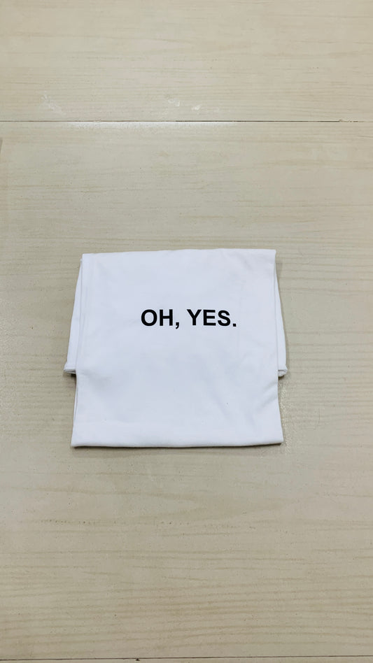 White Oh Yes  (XXl)