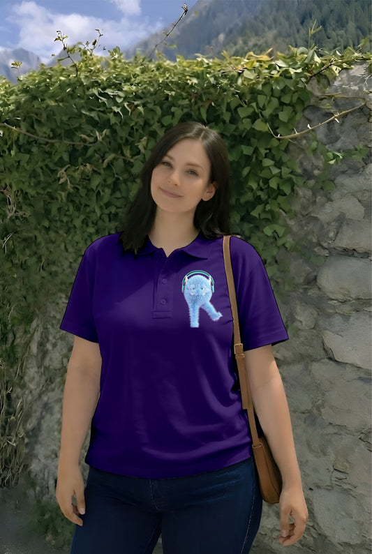 Polo Purple Doodle (M)