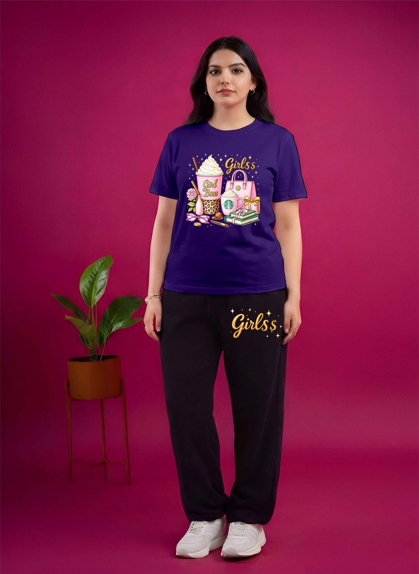 Purple Girl Collection Cordset